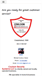 Mobile Screenshot of coulsonsecurity.com